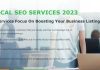 BEST LOCAL SEO SERVICES 2023
