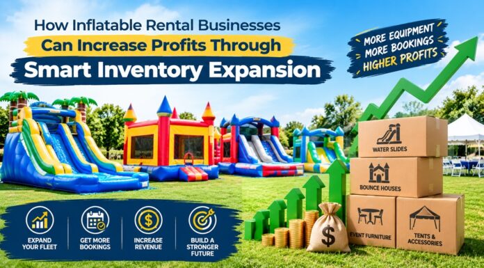 How Inflatable Rental Businesses Can Increase Profits Through Smart Inventory Expansion